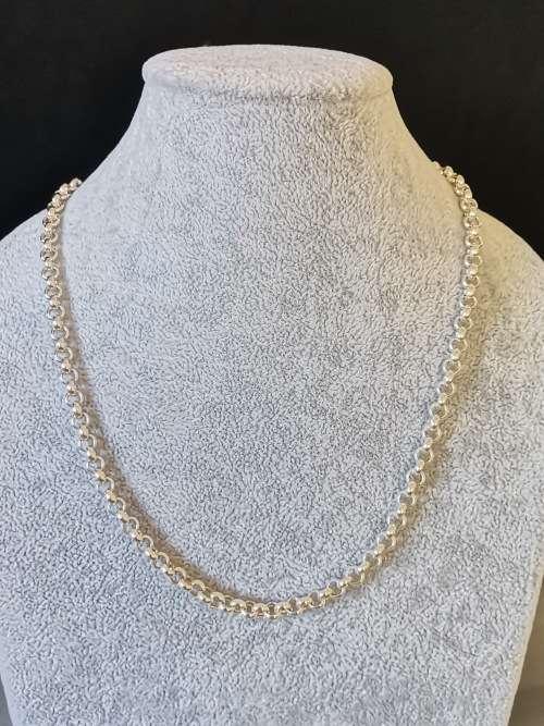 Silver Rolo Chain