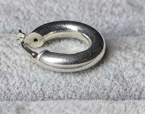 Silver Hoop Earrings