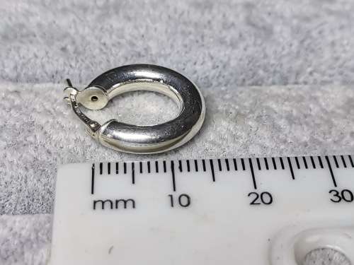 Silver Hoop Earrings