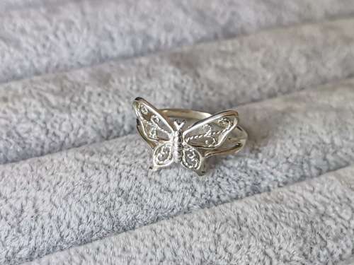 DISCOUNT!!! Silver Butterfly Ring