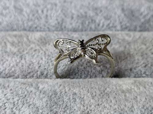 DISCOUNT!!! Silver Butterfly Ring