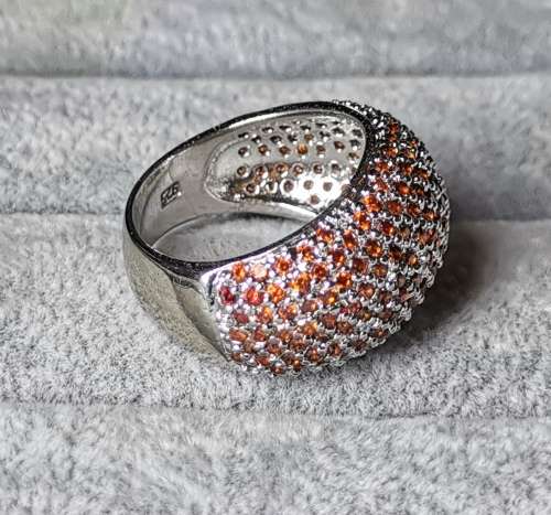 Dazzling Silver Ring