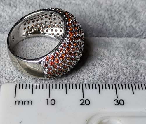 Dazzling Silver Ring