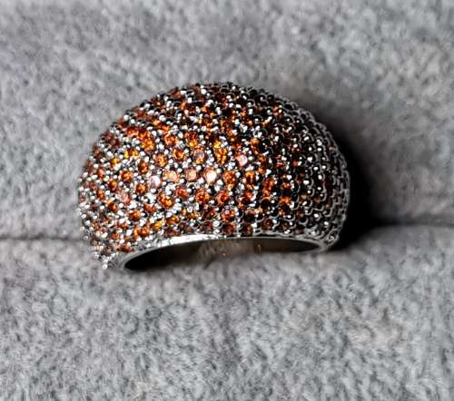 Dazzling Silver Ring