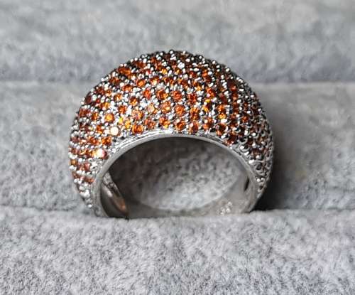 Dazzling Silver Ring