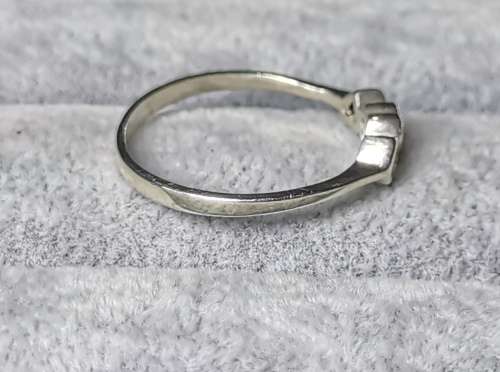 *R1 Auction* Silver Heart Ring
