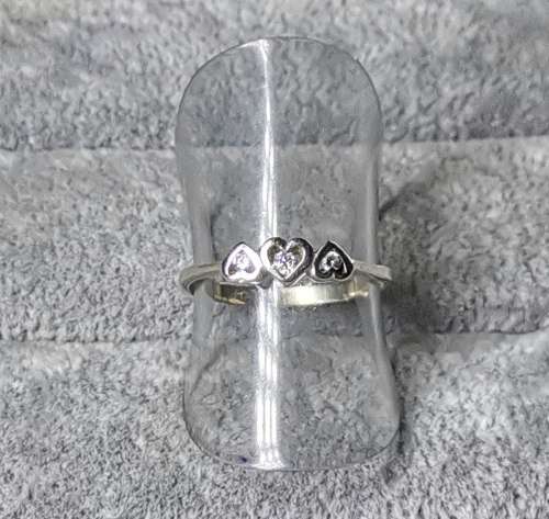 *R1 Auction* Silver Heart Ring