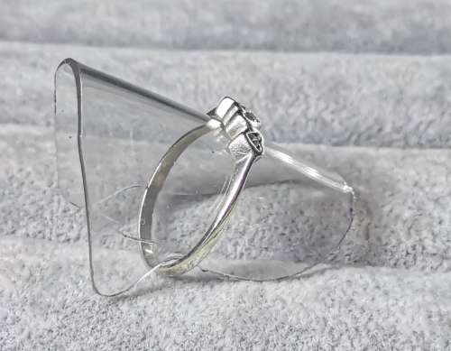 *R1 Auction* Silver Heart Ring