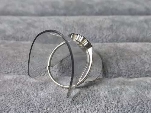 *R1 Auction* Silver Heart Ring