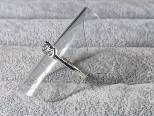 *R1 Auction* Silver Heart Ring