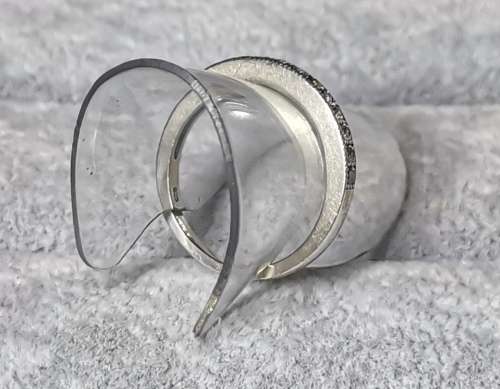 DISCOUNT!!! Silver Half-Eternity Ring