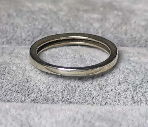 DISCOUNT!!! Silver Half-Eternity Ring