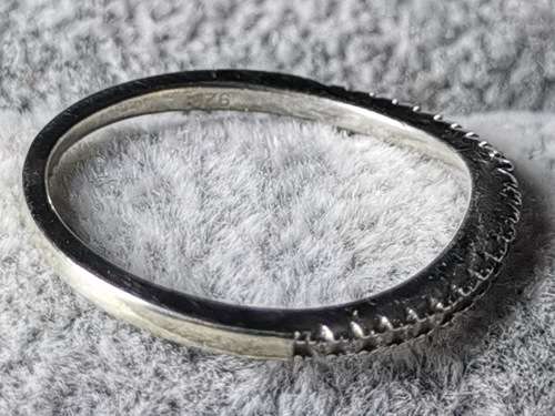 DISCOUNT!!! Silver half Eternity Ring