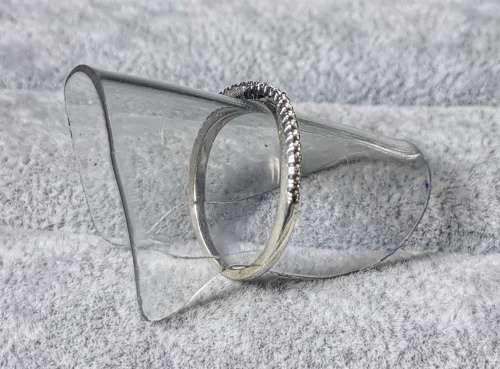 DISCOUNT!!! Silver half Eternity Ring