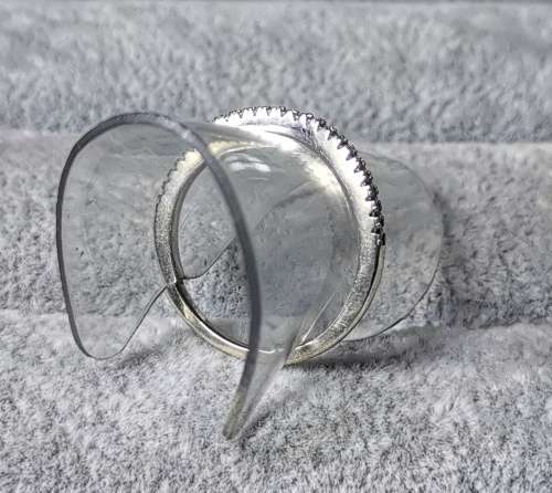 DISCOUNT!!! Silver half Eternity Ring