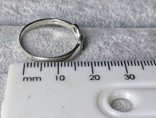 *R1 Auction* Silver Infinity Ring
