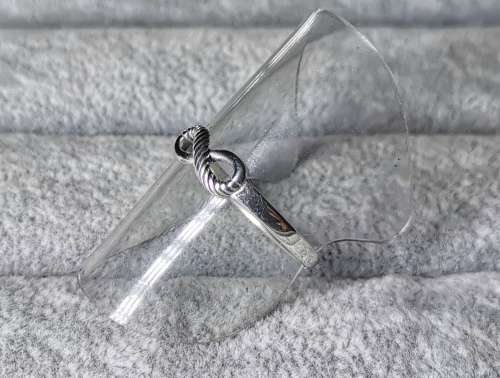 *R1 Auction* Silver Infinity Ring