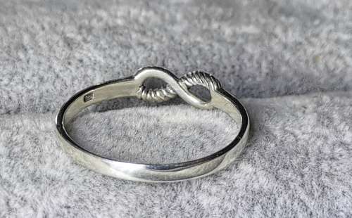 *R1 Auction* Silver Infinity Ring