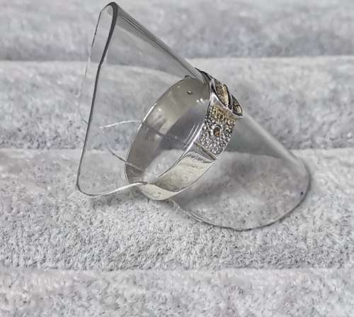 *R1 Auction* Silver Belt Ring