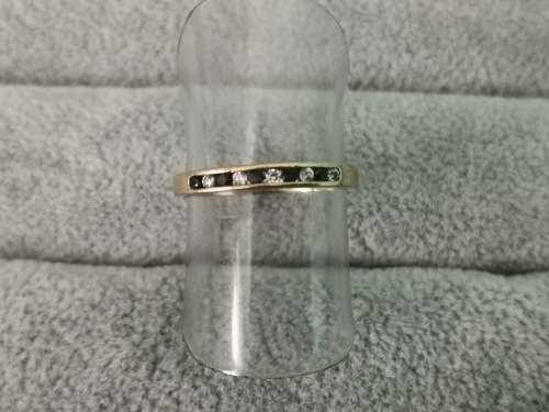 9ct Gold Half Eternity Ring