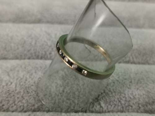 9ct Gold Half Eternity Ring