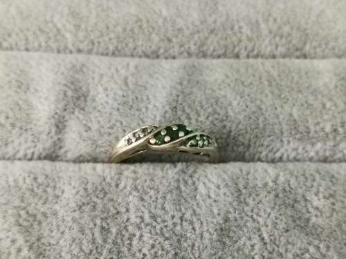 9ct Gold Emerald Ring