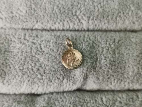 9ct Gold St. Christopher Pendant