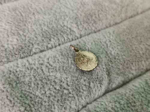 9ct Gold St. Christopher Pendant