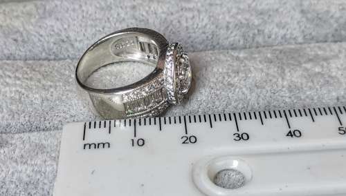 Dazzling Silver Ring