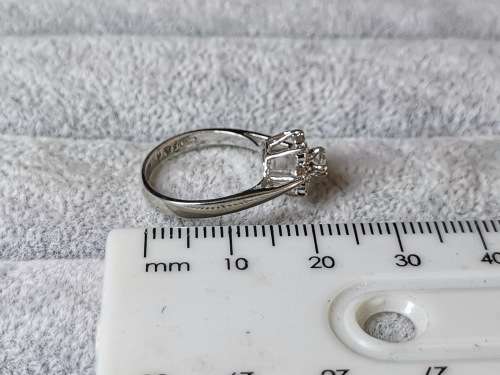 Silver Flower Ring