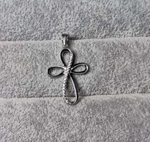 Silver Cross pendant