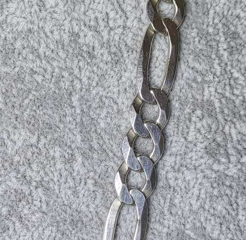 Silver Figaro Chain