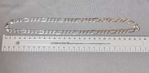 Silver Figaro Chain