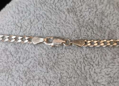 Discount!!! Silver Curb Chain