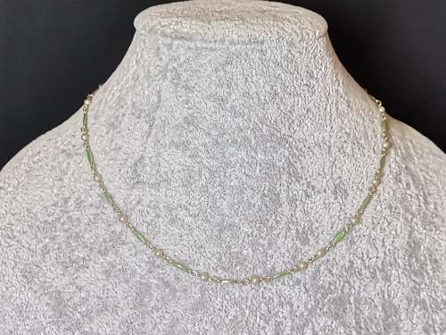 Discount!!! Silver Pearl Necklace