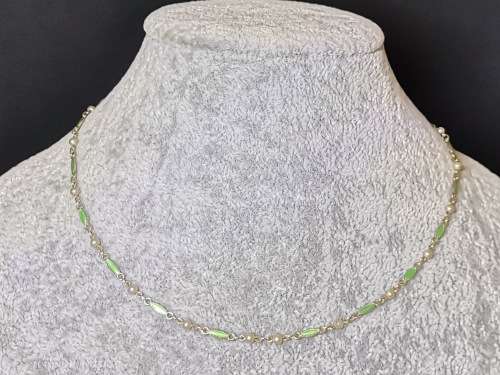 Discount!!! Silver Pearl Necklace