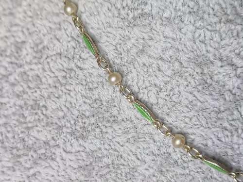 Discount!!! Silver Pearl Necklace