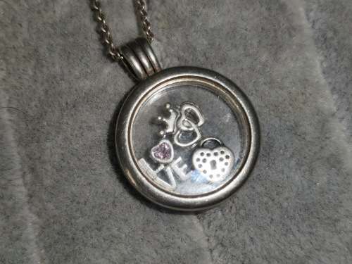 Silver Pandora Necklace