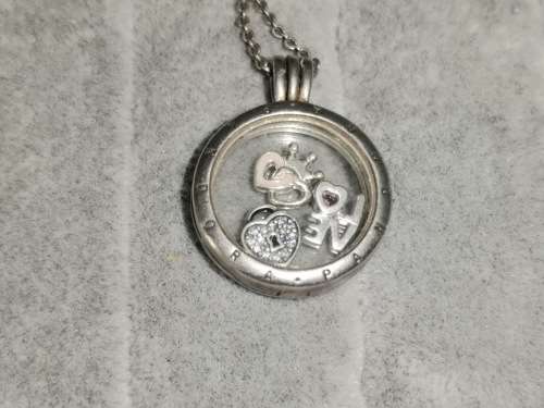 Silver Pandora Necklace