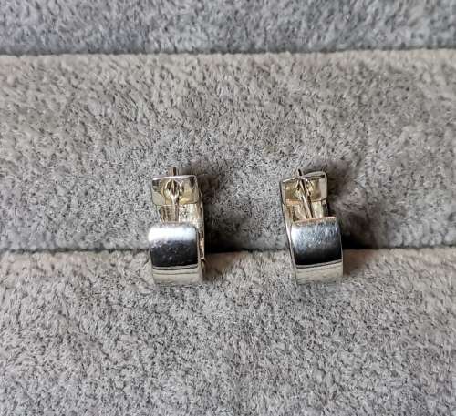 Cute Silver Hoop Earrings