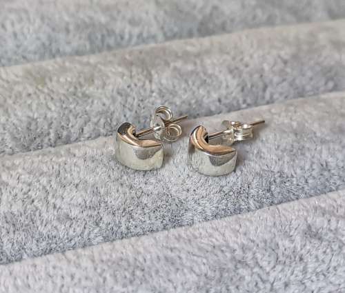 Dainty Silver Earrings