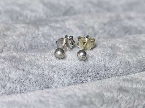 Silver Stud Earring
