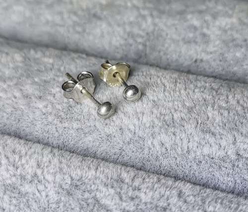 Silver Stud Earring