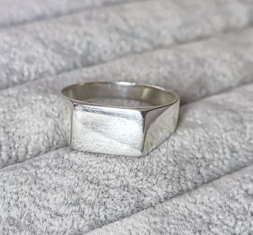 Silver Signet Ring