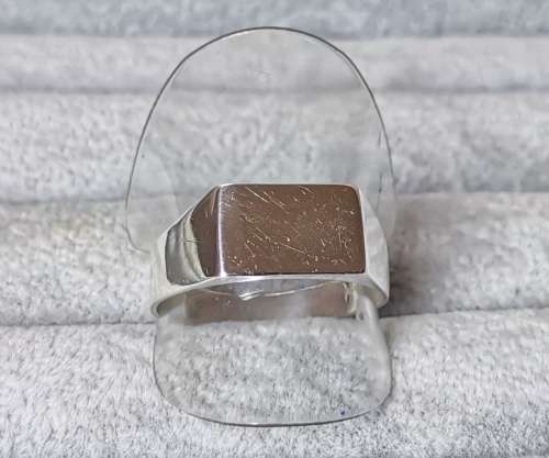 Silver Signet Ring