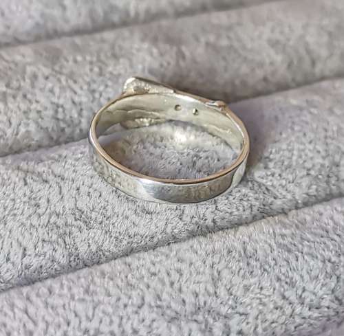 Silver Belt Ring