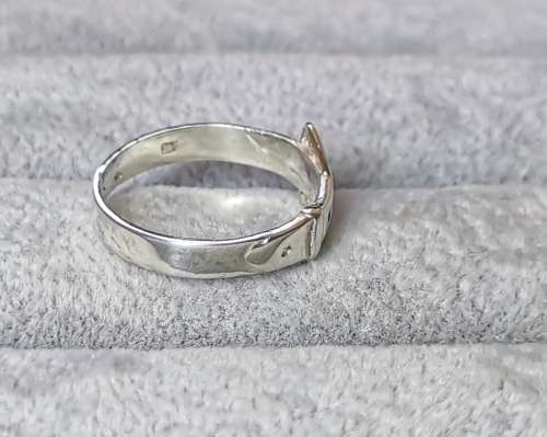 Silver Belt Ring
