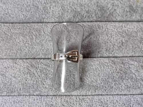 Silver Belt Ring