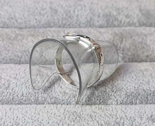 Silver Belt Ring