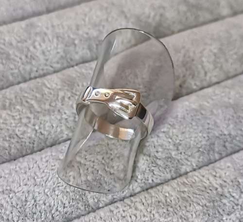 Silver Belt Ring